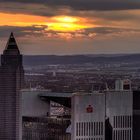 Abendrot über Mainhattan