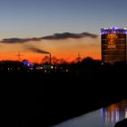 Abendrot über Oberhausen 