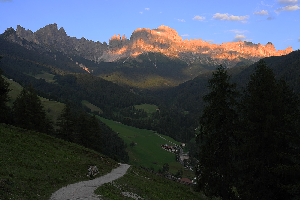 Abendrot über St.Zyprian