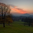 Abendrot über'm Rosenberg