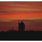 Abendrot (Wasserturm Cottbus)