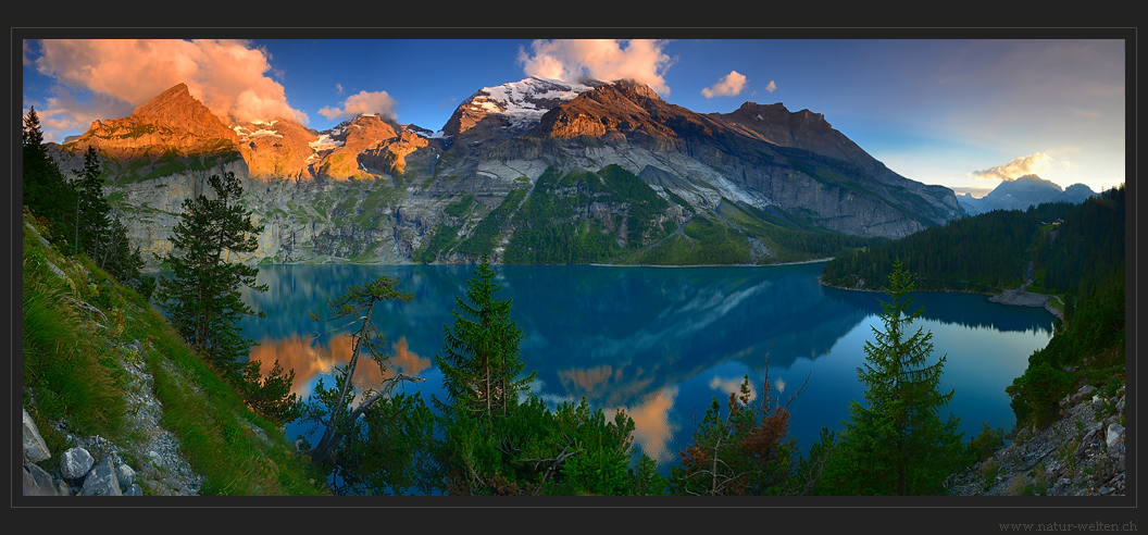 Abendrotpanorama (220° Pano)