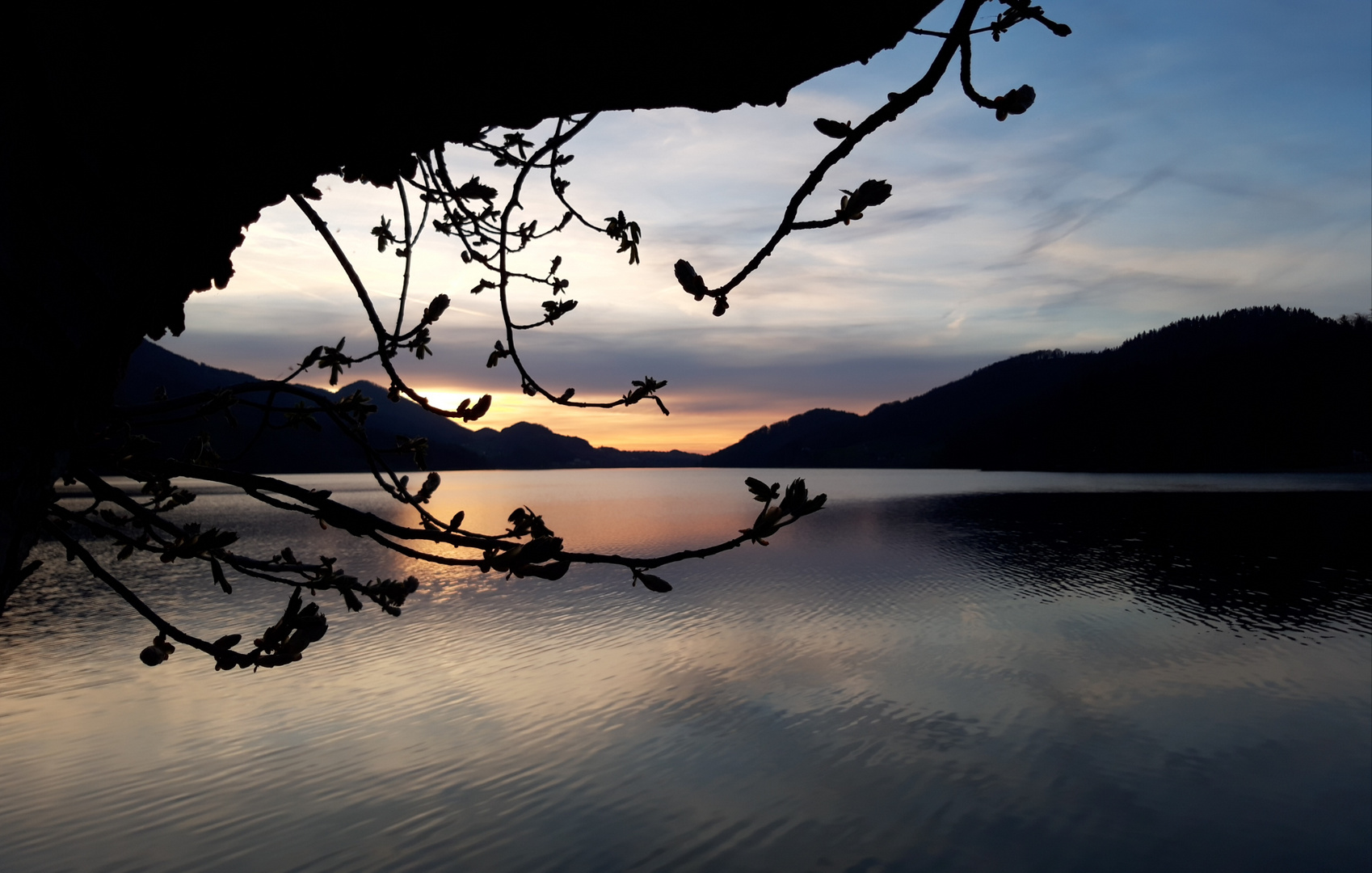 Abendruh am Fuschlsee 