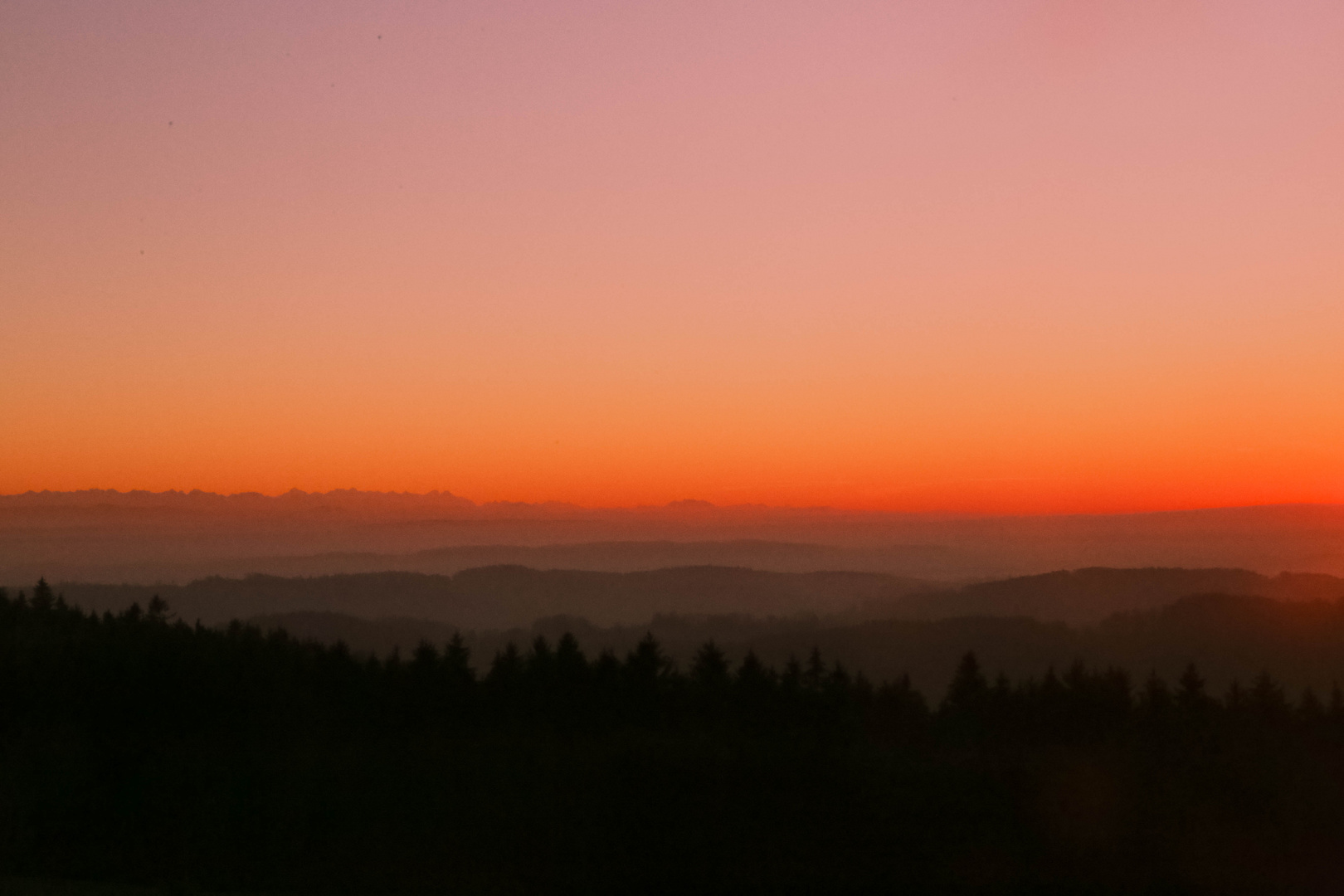 Abendruh am Höchsten / Deggenhausertal