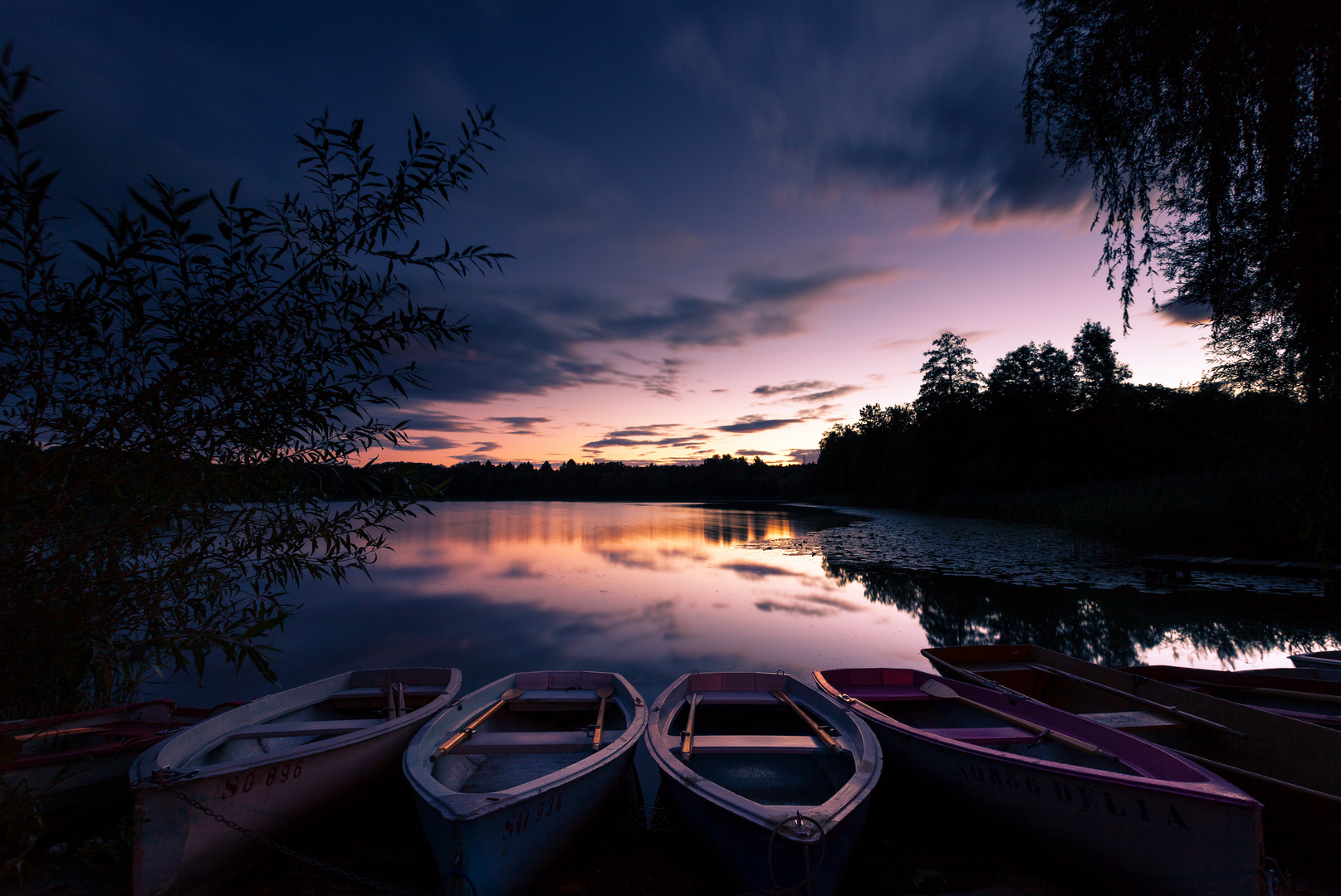 Abendruh am See