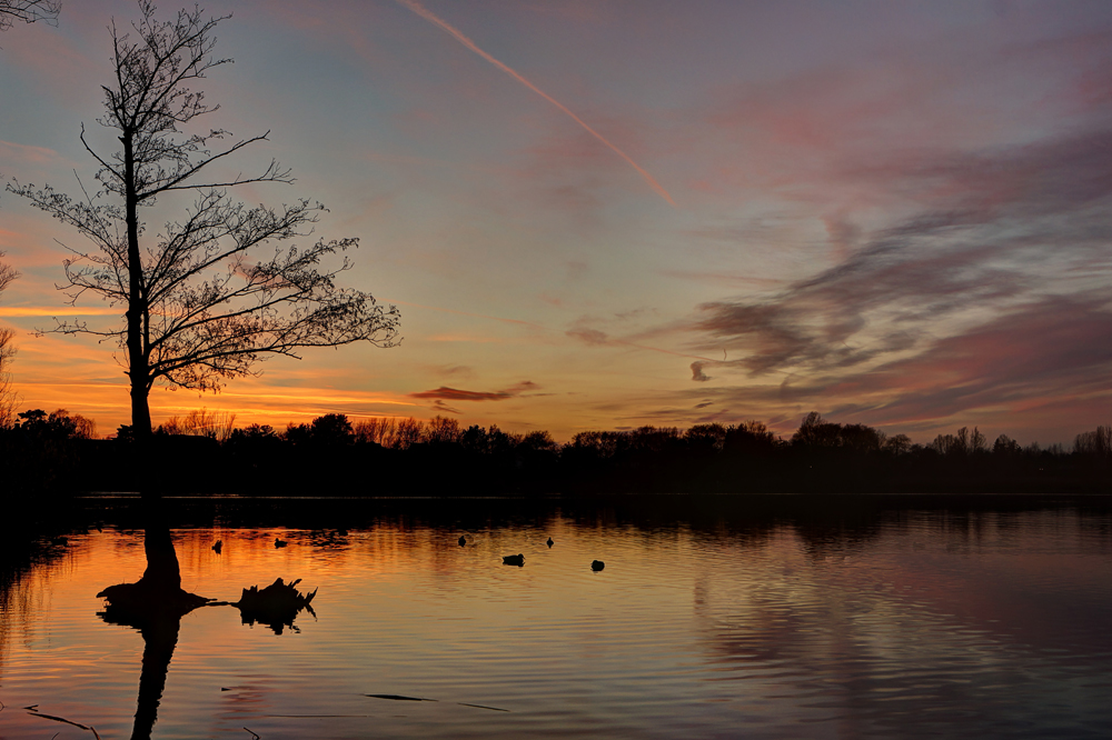 Abendruh am Spektsee