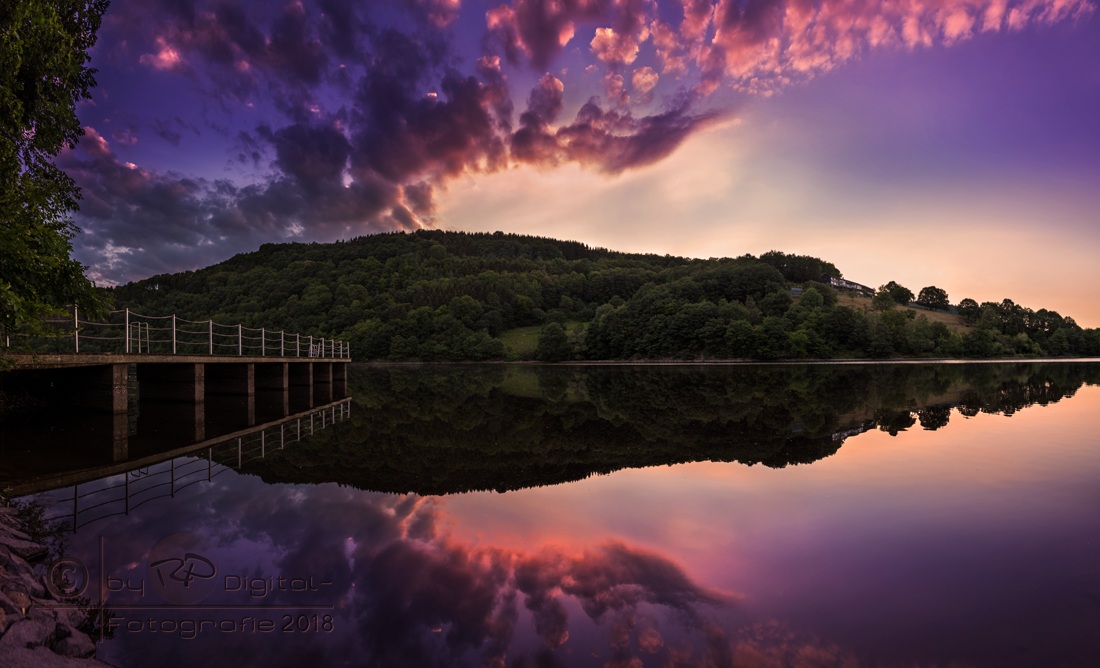 Abendruh' in der Eifel