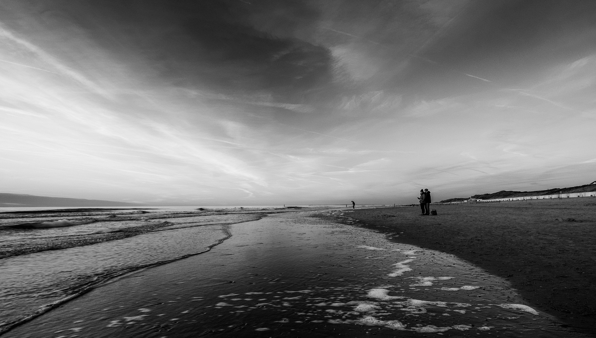 " Abendruhe am Strand "