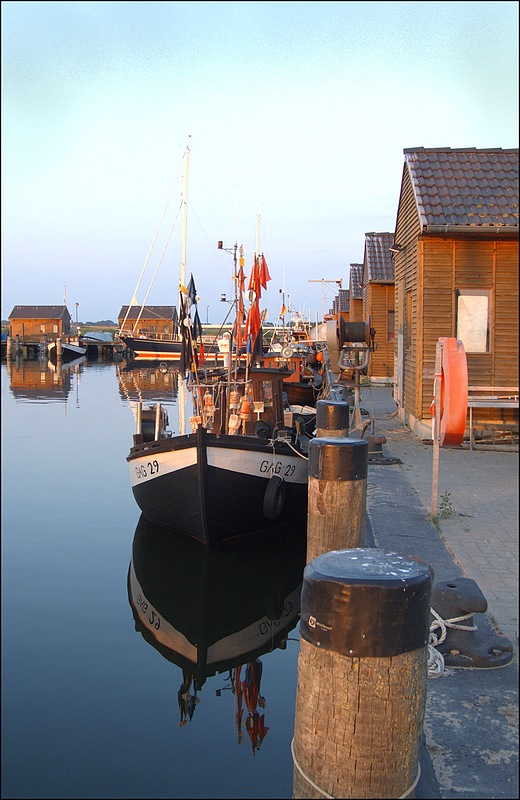 Abendruhe im Hafen