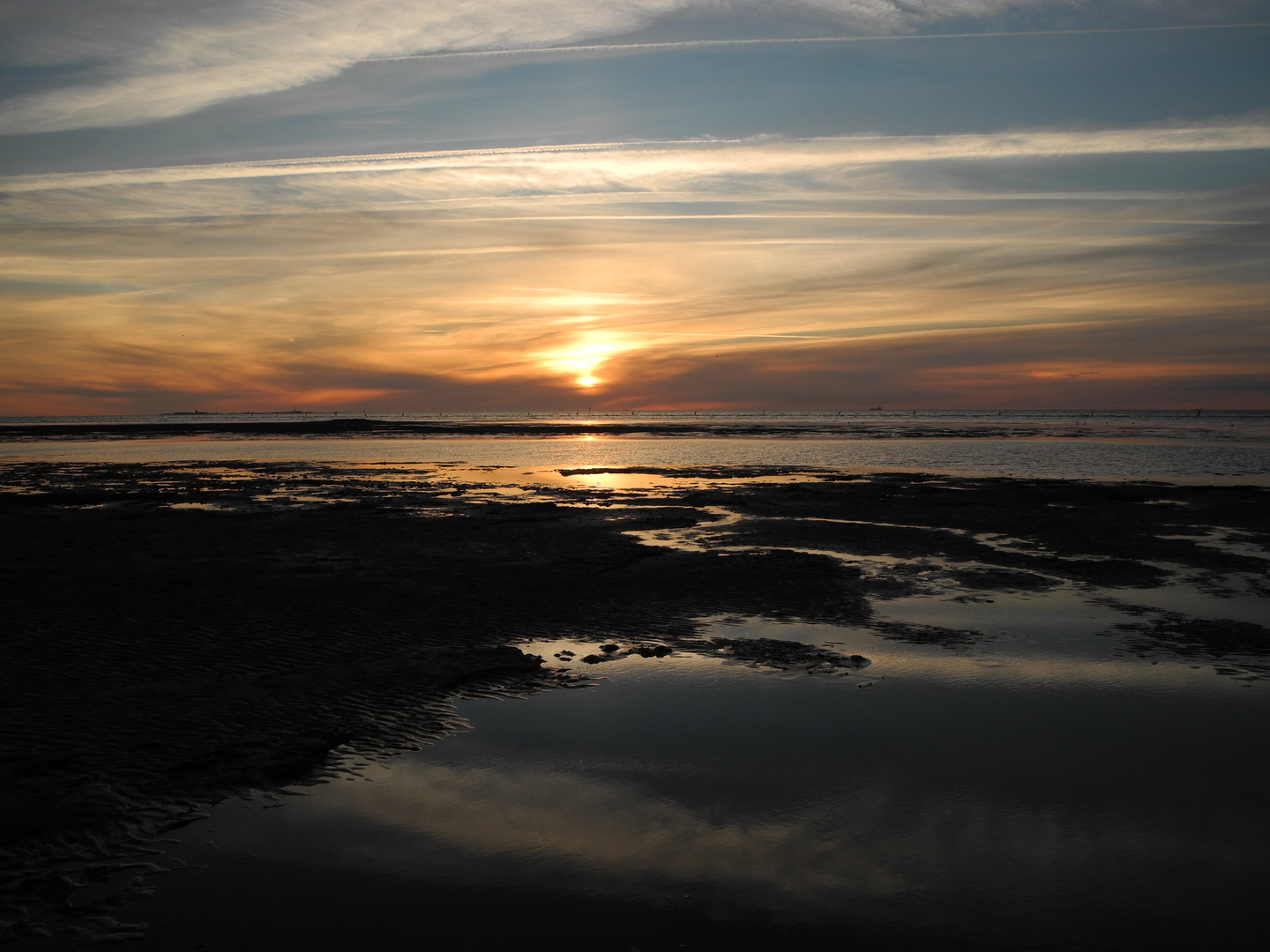 Abendruhe im Wattenmeer