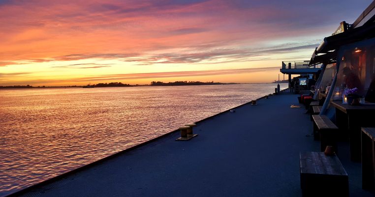 Abendruhe in Hamburg-Blankenese...