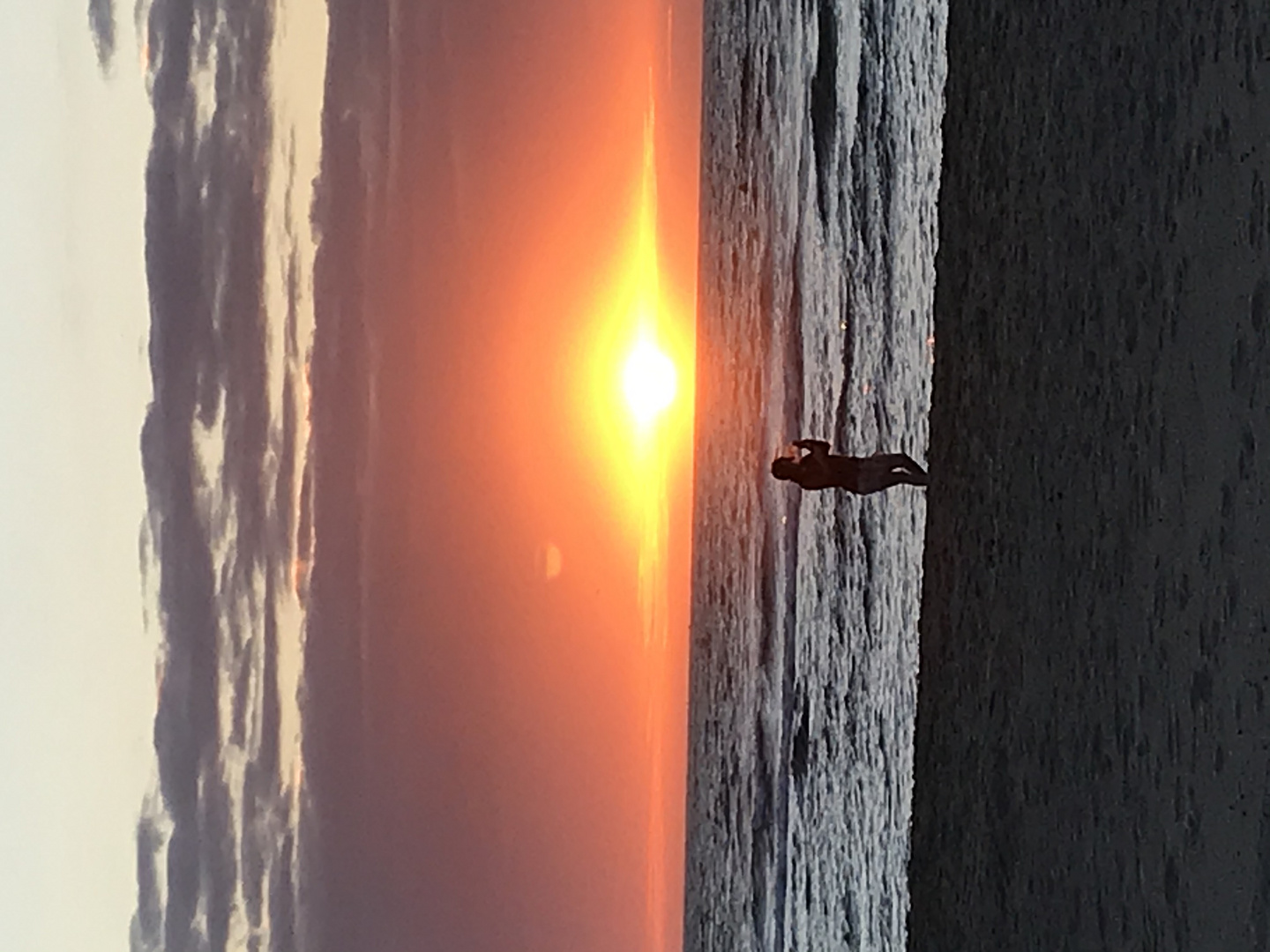 Abendrunde am Strand 