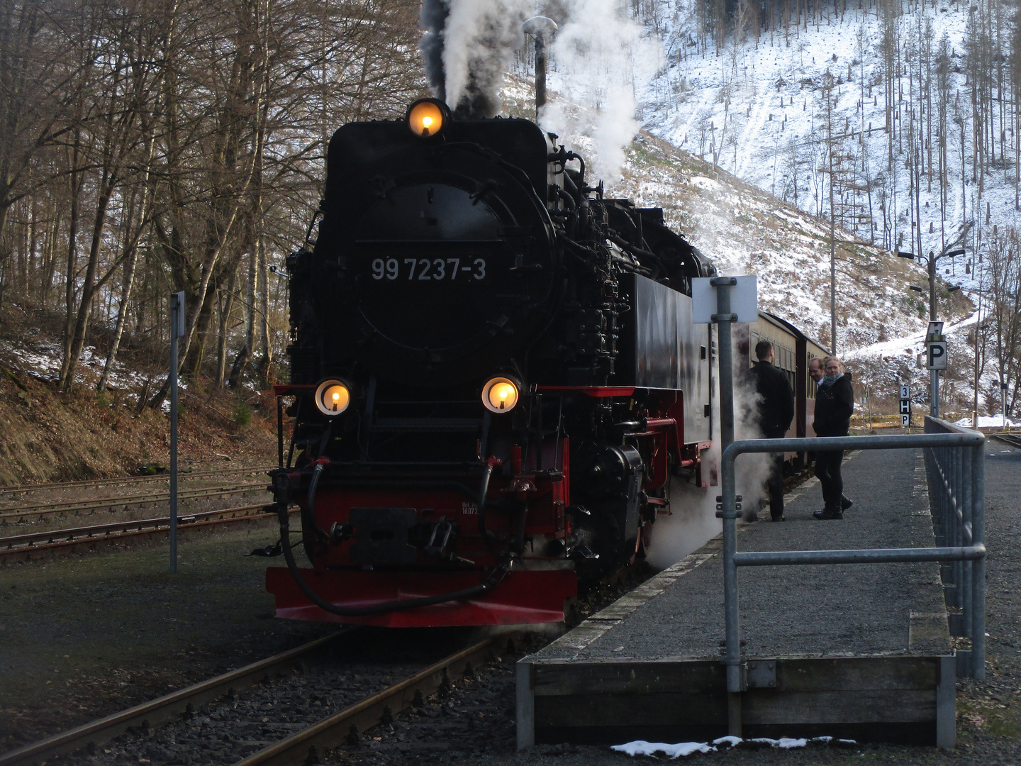 Abendrunde mit der HSB nach Eisfelder Talmühle 1.