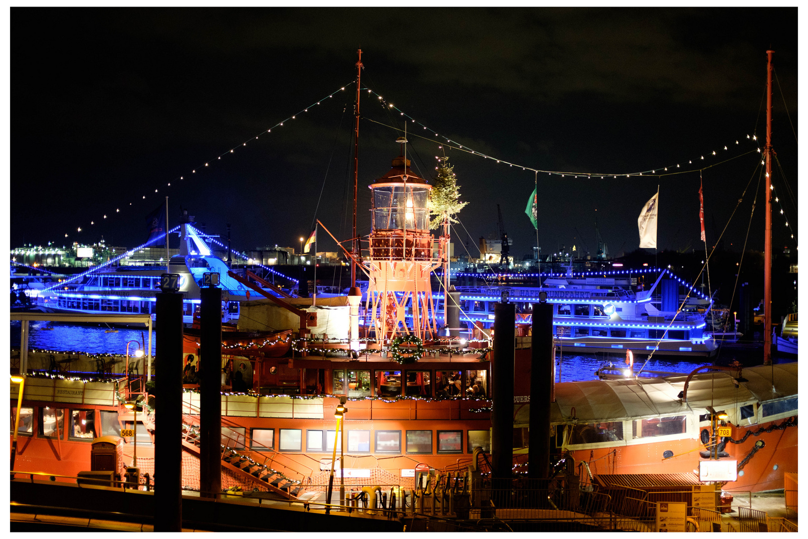 Abendrundgang Hamburger Hafen