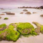 Abends alleine am Strand in der Bretagne