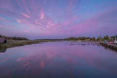 Abends am Achterwasser