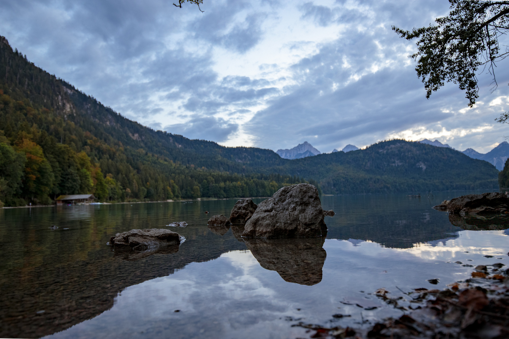 Abends am Alpsee