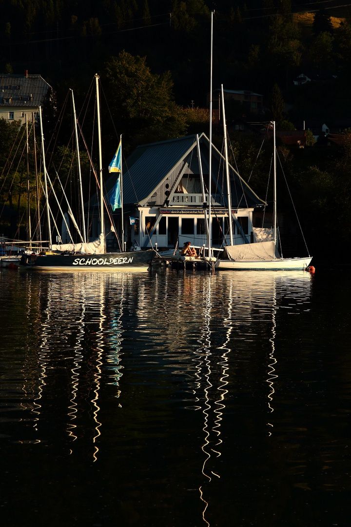 Abends am Alpsee