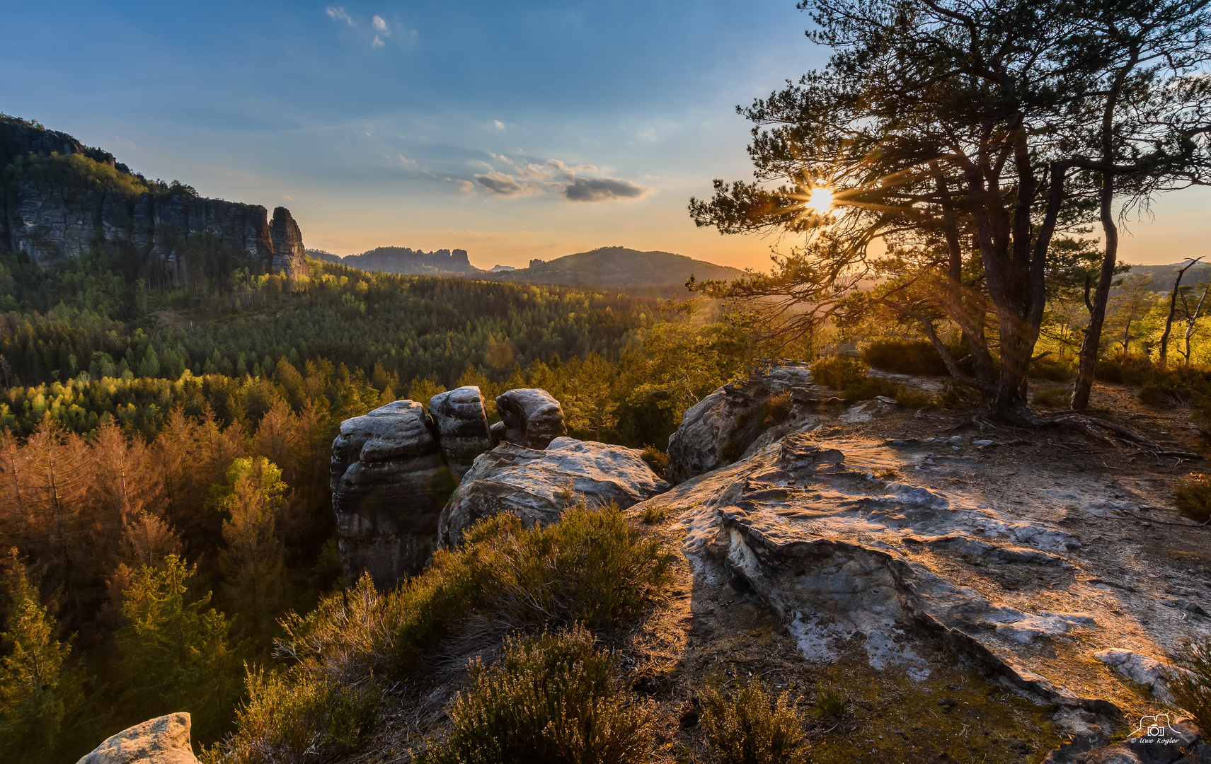 Abends am Alten Wildenstein