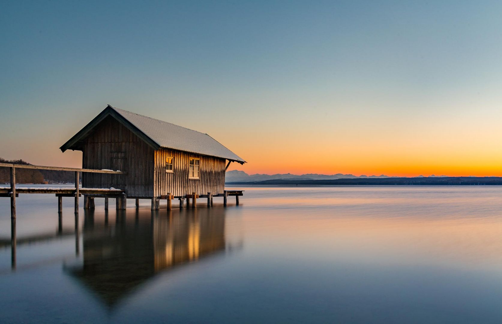 Abends am Ammersee