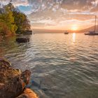 Abends am Attersee