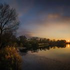 Abends am Baggersee