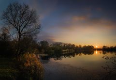 Abends am Baggersee