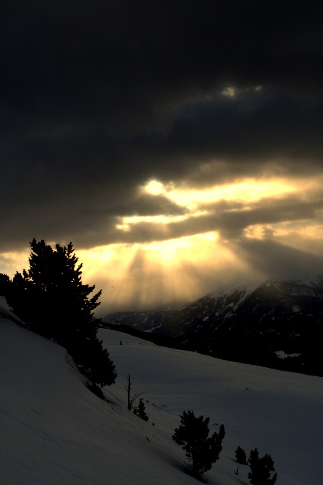 Abends am Berg