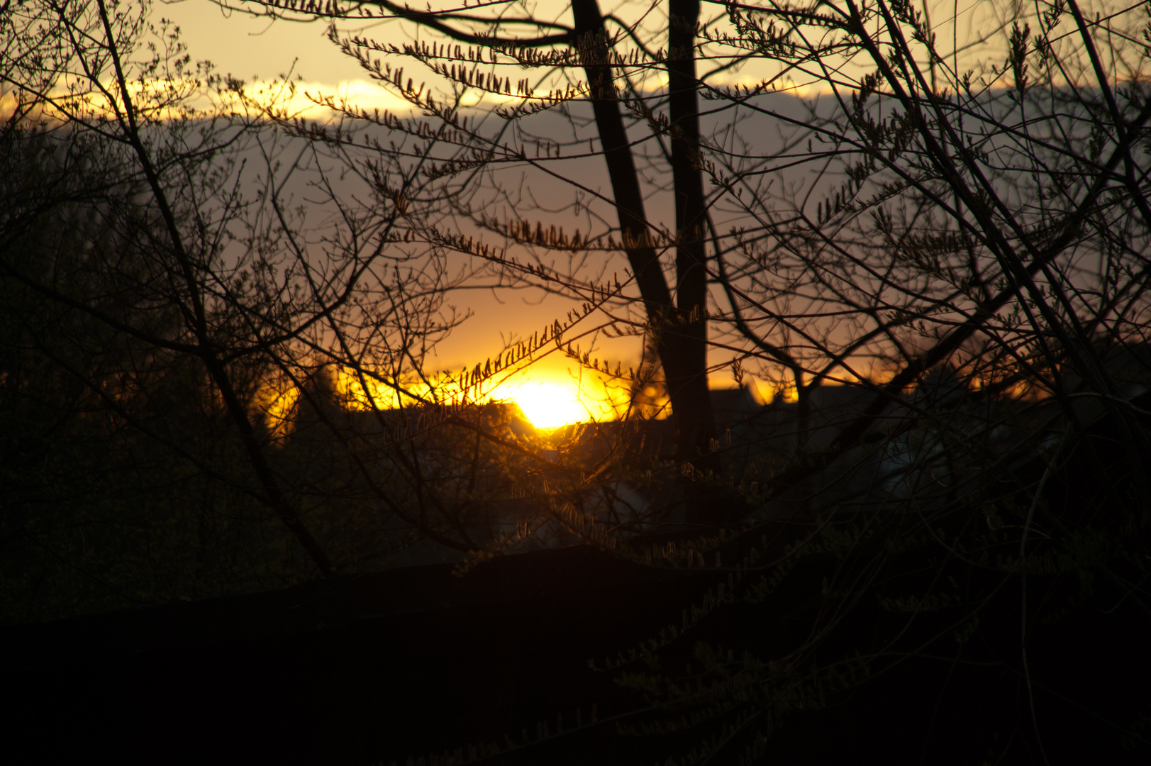 Abends am Bhf Siegen-Ost