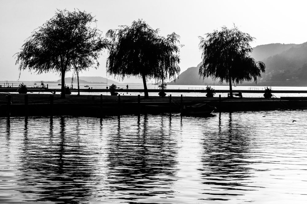 Abends am Bielersee