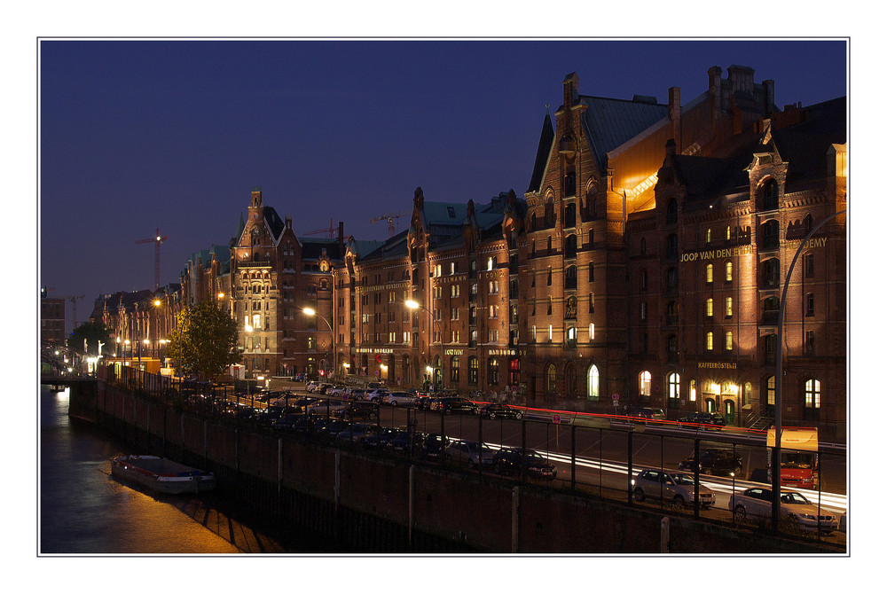 Abends am Binnenhafen