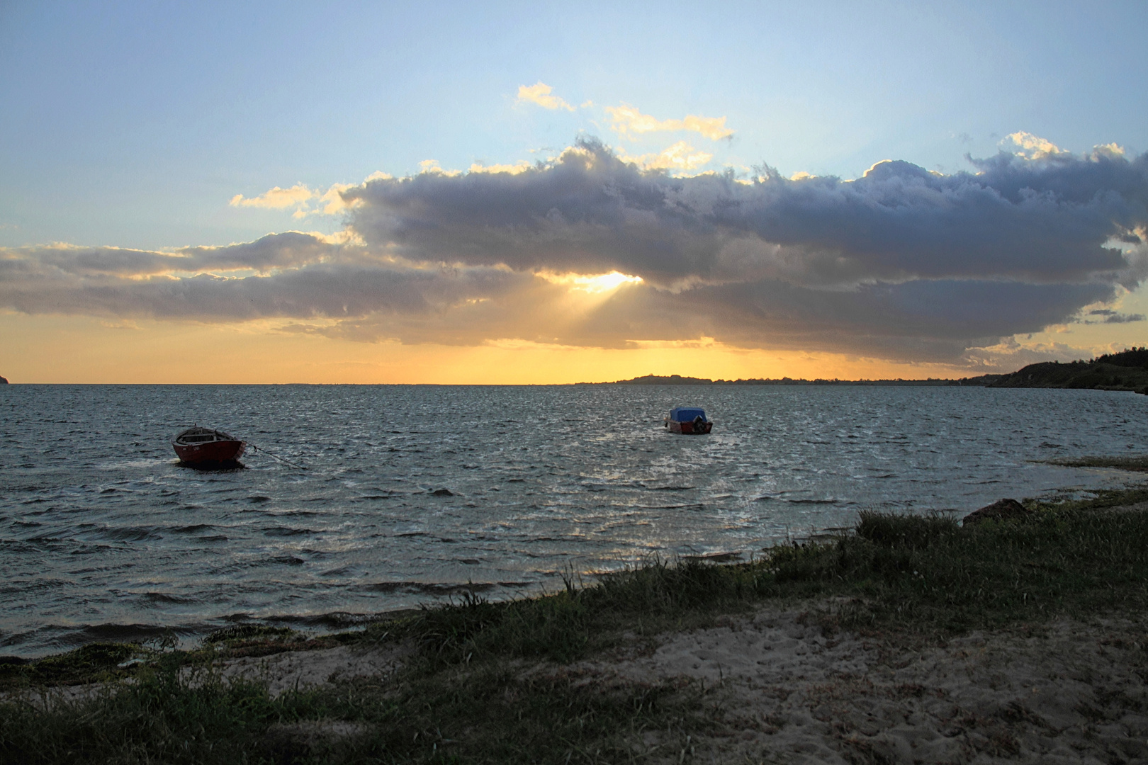 ...abends am Bodden...