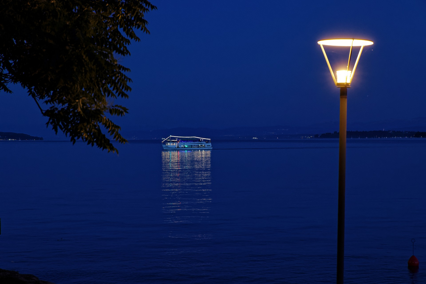 Abends am Bodensee