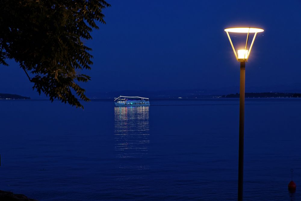 Abends am Bodensee