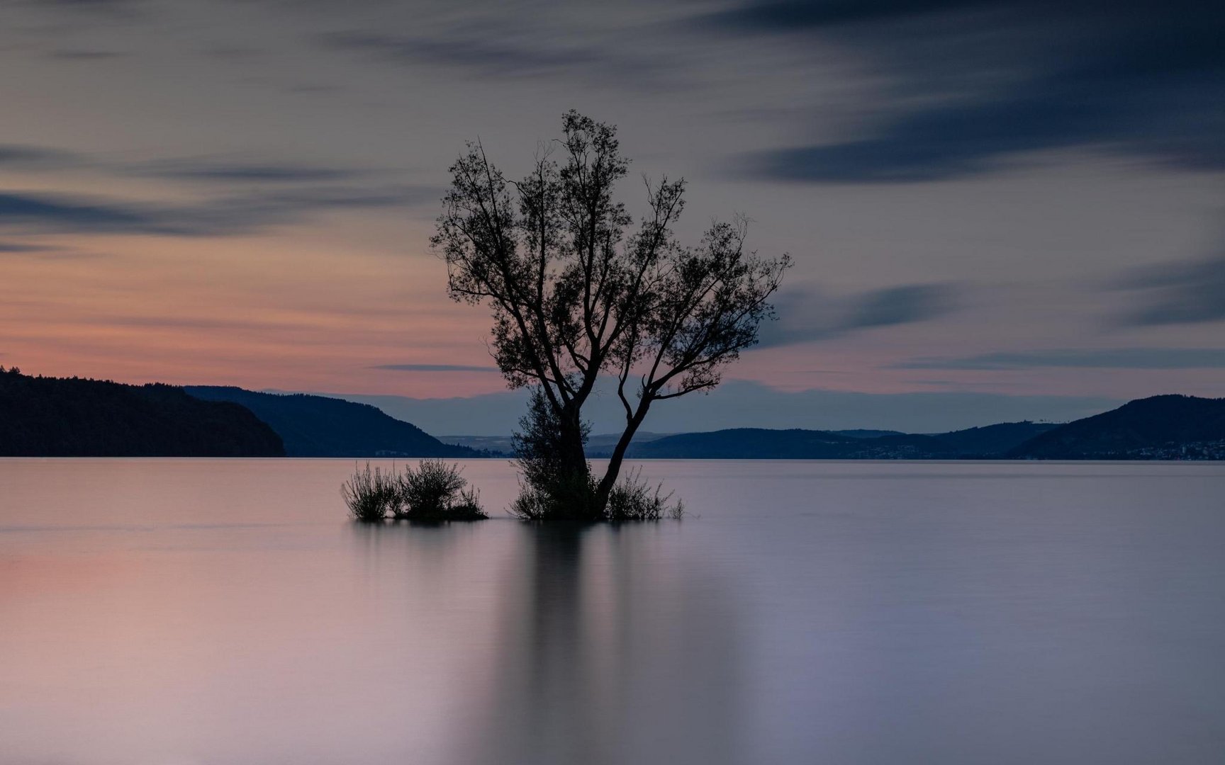 Abends am Bodensee