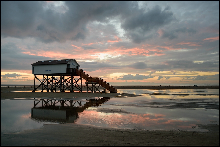 Abends am Böhler Strand