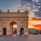 Abends am Brandenburger Tor