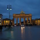 abends am Brandenburger Tor