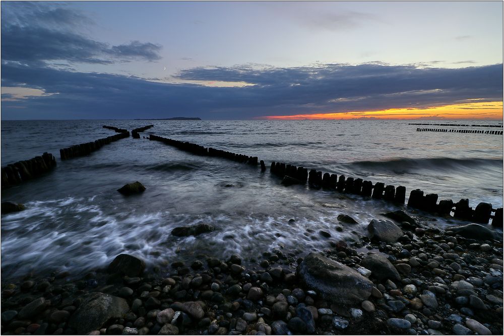 Abends am BUG auf Rügen...