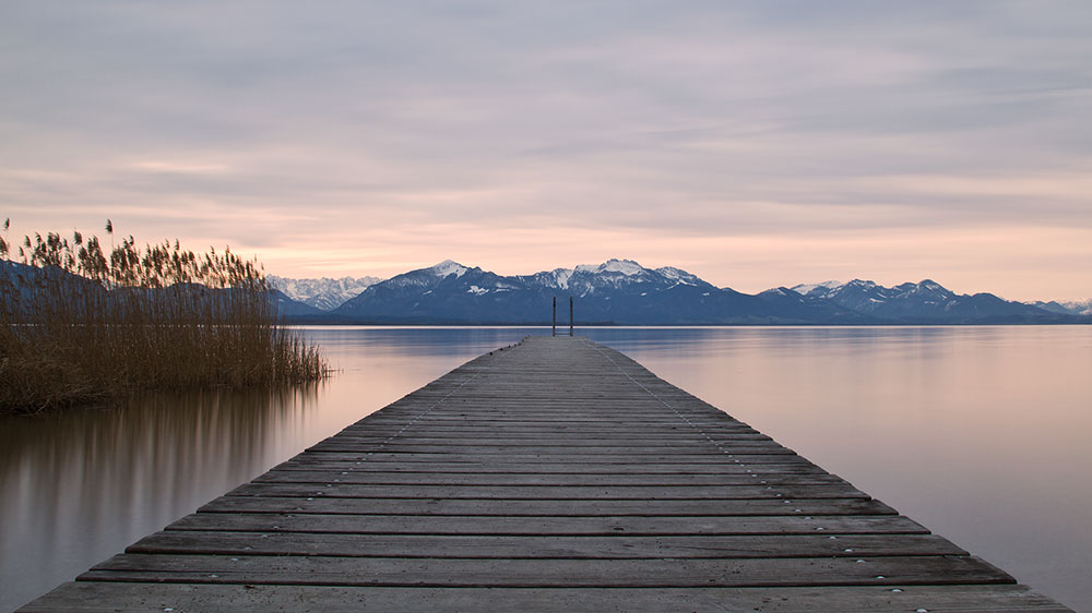 Abends am Chiemsee