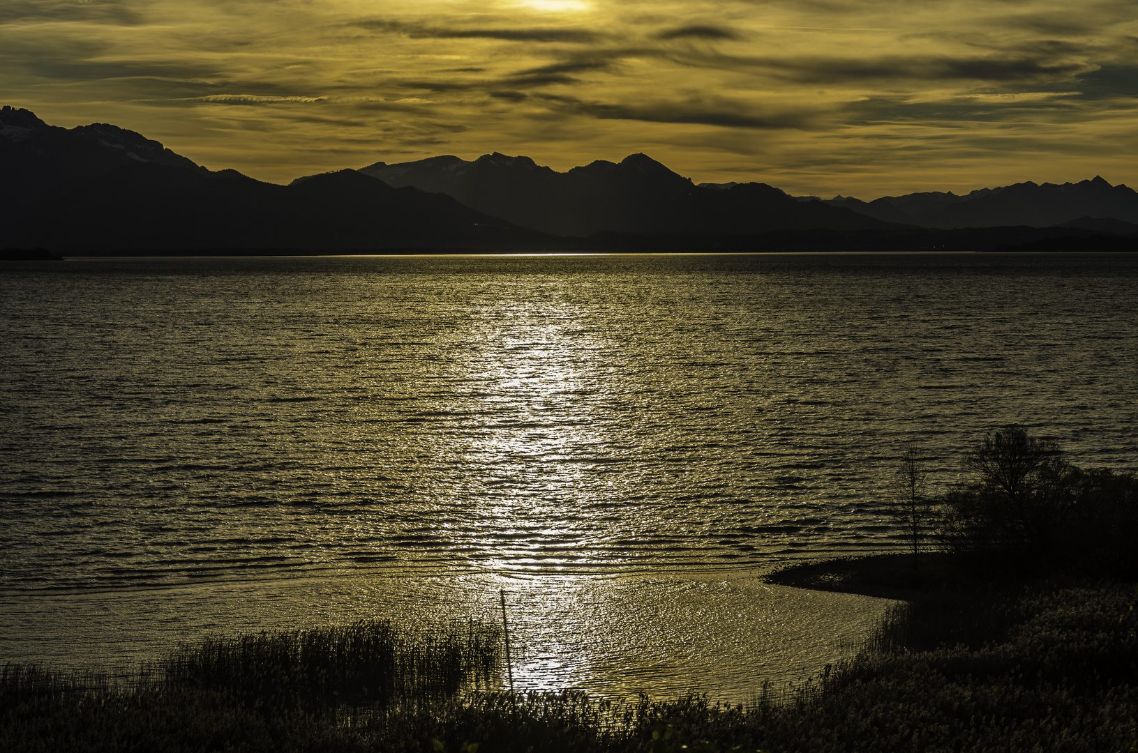 Abends am Chiemsee