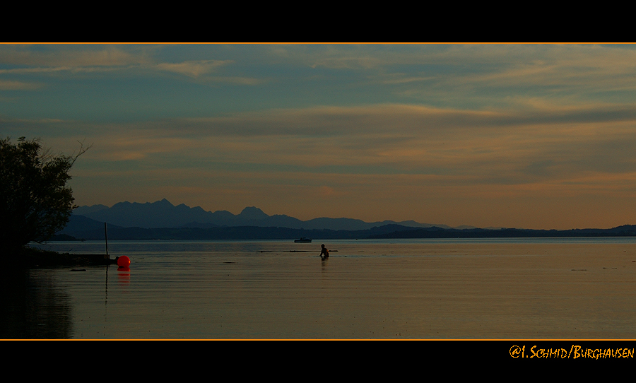 Abends am Chiemsee