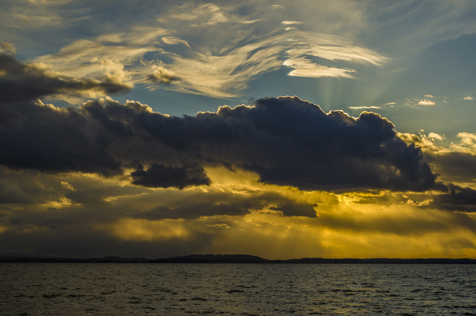 Abends am Chiemsee