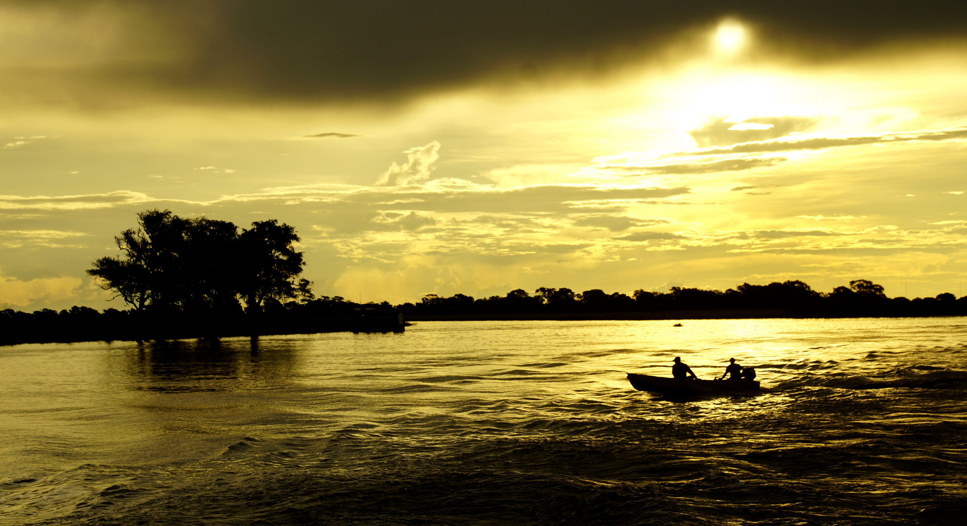 abends am Chobe