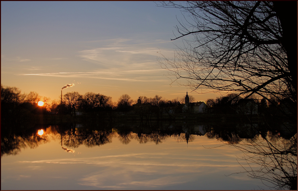 Abends am Diepold...