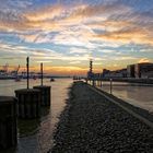 Abends am Dockland