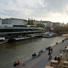 Abends am Donaukanal