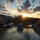 Abends am Donaukanal