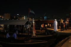 Abends am Dubai Creek...