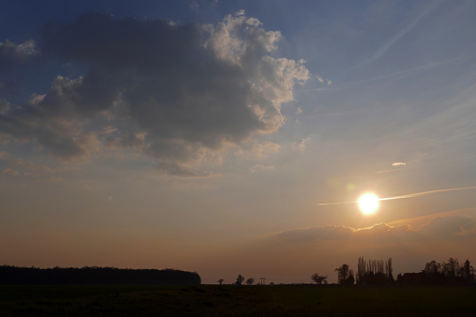 Abends am Feld